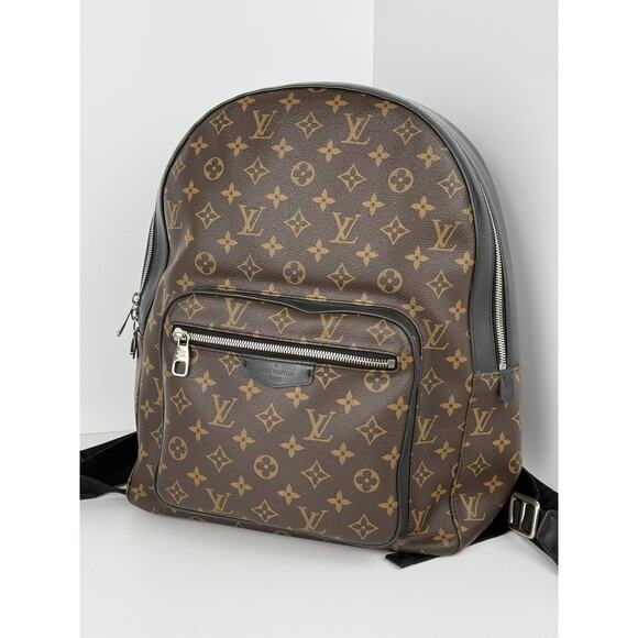 LOUIS VUITTON Louis Vuitton Monogram Macassar Josh Backpack - Picture 1 of 16